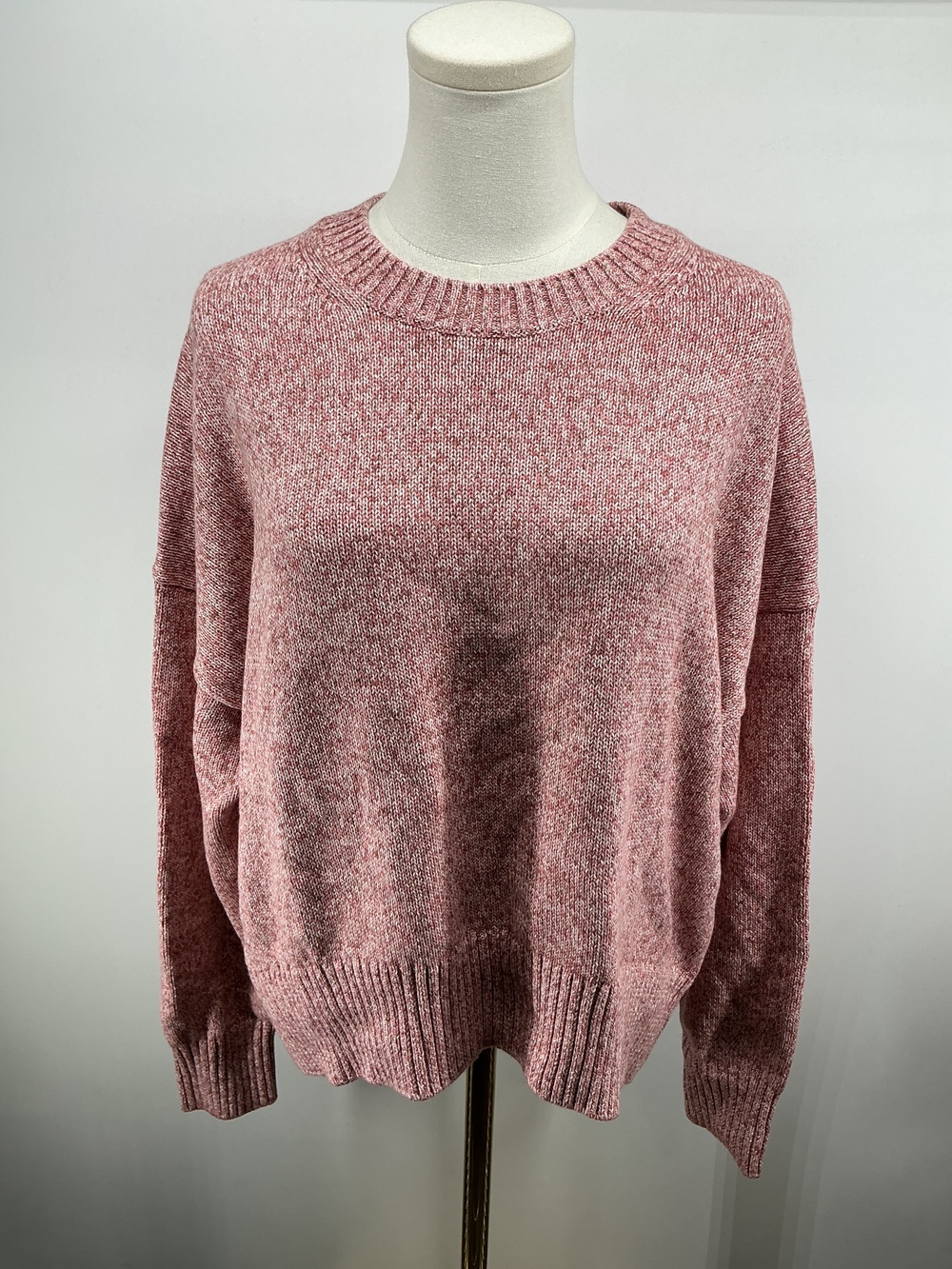 100% Organic Cotton Boyfriend Crew Sweater